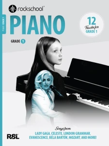 Rockschool Piano Grade 1 (+ materiały online) - szkoła gry na pianinie dla początkujących