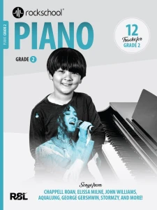 Rockschool Piano Grade 2 (+ materiały online) - szkoła gry na pianinie dla początkujących
