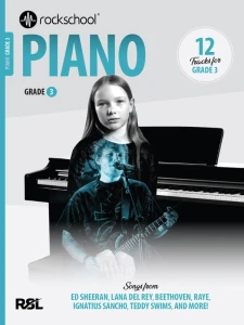 Rockschool Piano Grade 3 (+ materiały online) - szkoła gry na pianinie dla początkujących