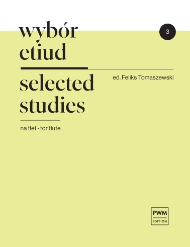 Wybór etiud na flet cz. 3 - Feliks Tomaszewski