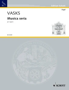 Peteris Vasks: Musica seria per organo - nuty na organy