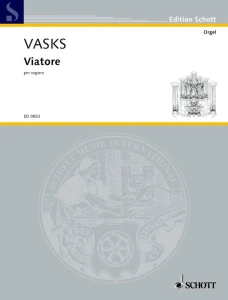 Peteris Vasks: Viatore per organo - nuty na organy