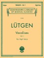 Balthazar Lutgen: Vocalises for High Voice 1 - 20 codziennych ćwiczeń dla wokalistów - głos wysoki