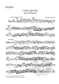 Bernhard Henrik Crusell: Concertino pour le basson - nuty na fagot