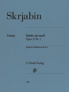 Aleksandr Skriabin: Etude cis-moll op. 2 nr 1 - Etiuda - nuty na fortepian