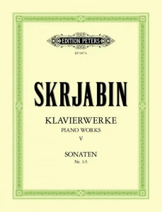 Aleksandr Skriabin: Klavierwerke V - Piano Works - dzieła fortepianowe tom 5 - nuty na fortepian