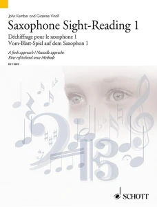 Saxophone Sight-Reading 1 - szkoła czytania nut na saksofon - John Kember