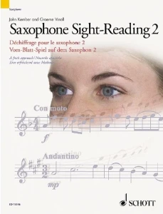Saxophone Sight-Reading 2 - szkoła czytania nut na saksofon - John Kember