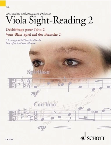 Viola Sight-Reading 2 - szkoła czytania nut na altówkę - John Kember