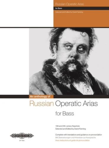 Russian Operatic Arias for Bass - rosyjskie arie operowe - nuty na głos męski niski bas i fortepian