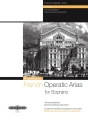 French Operatic Arias for Soprano - francuskie arie operowe - nuty na głos żeński wysoki sopran i fortepian