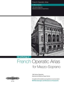 French Operatic Arias for Mezzo-Soprano - francuskie arie operowe - nuty na głos żeński średni mezzo-sopran i fortepian