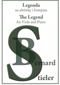 Bernard Stieler: Legenda - nuty na altówkę i fortepian
