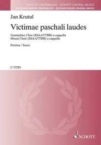 Jan Krutul: Victimae paschali laudes for SSAATTBB choir a cappella - nuty na chór mieszany