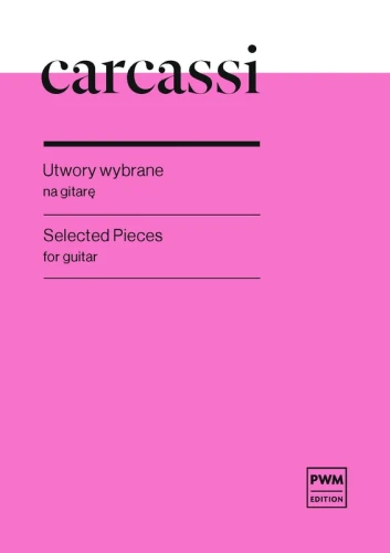 Matteo Carcassi: Utwory wybrane nuty na gitarę klasyczną - Józef Powroźniak