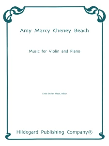 Amy Beach: Music for Violin and Piano - 5 kompozycji - nuty na skrzypce i fortepian