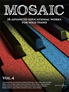 Mosaic Volume 4 - 18 advanced educational works for solo piano - nuty na fortepian