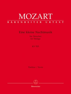 Wolfgang Amadeus Mozart: Eine kleine Nachtmusik for Strings in G major KV 525 - partytura