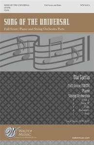 Ola Gjeilo: Song Of The Universal (Score & Parts) - nuty na orkiestrę smyczkową i fortepian