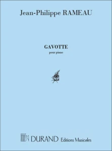 Jean-Philippe Rameau: Gavotte pour piano - Gawot z wariacjami - nuty na fortepian