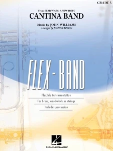 John Williams: Cantina Band from Star Wars A New Hope - Johnnie Vinson - nuty na zespół instrumentalny o dowolnym składzie - partytura i głosy
