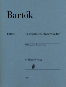 Bela Bartok: 15 Ungarische Bauernlieder - węgierskie pieśni chłopskie - nuty na fortepian