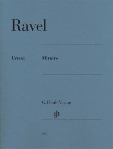 Maurice Ravel: Miroirs - Lustra - nuty na fortepian - Peter Jost