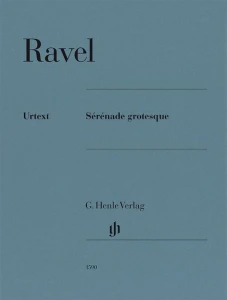 Maurice Ravel: Serenade grotesque - serenada groteskowa - nuty na fortepian