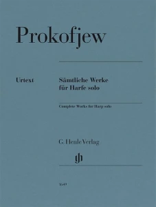 Sergiusz Prokofiew: Complete Works for Harp solo - dzieła zebrane - nuty na harfę
