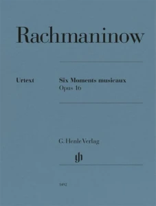Sergiej Rachmaninow: Six Moments musicaux op. 16 - momenty muzyczne - nuty na fortepian