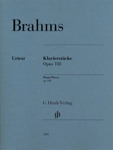 Johannes Brahms: Klavierstucke - Piano Pieces op. 118 - 6 utworów fortepianowych - nuty na fortepian