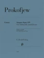 Sergiusz Prokofiew: Violoncello Sonata op. 119 - sonata wiolonczelowa - nuty na wiolonczelę i fortepian