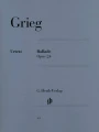 Edvard Grieg: Ballade op. 24 - nuty na fortepian