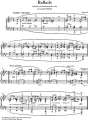 Edvard Grieg: Ballade op. 24 - nuty na fortepian
