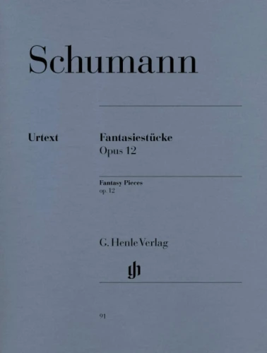 Robert Schumann: Fantasiestucke - Fantasy Pieces op. 12 - utwory fantastyczne - nuty na fortepian