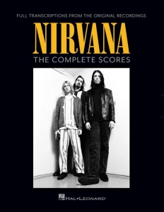 Nirvana: The Complete Scores - nuty i tabulatury na gitary elektryczne, gitarę basową i perkusję, linia melodyczna i słowa piosenek