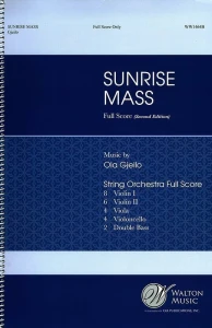 Ola Gjeilo: Sunrise Mass (Full Score) - partytura