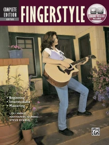 Complete Fingerstyle Guitar Method: Beginning / Intermediate / Mastering - Lou Manzi, Nat Gunod, Steve Eckels - wydanie zbiorcze 3 części - szkoła fingerstyle na gitarę akustyczną (+ audio i video online)