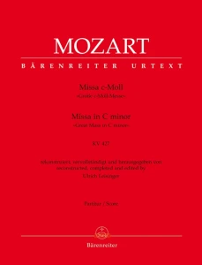 Wolfgang Amadeus Mozart: Missa in C minor KV 427 (417a) - Ulrich Leisinger - Wielka Msza c-moll - partytura orkiestrowa