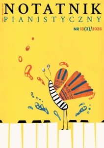 Notatnik Pianistyczny nr 13 Lipiec - Wrzesień 2026 - wydanie cyfrowe (plik PDF)