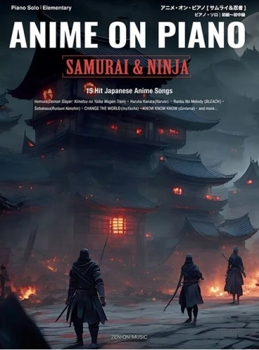Anime on Piano Samurai & Ninja - nuty na fortepian