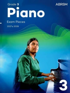 Piano Exam Pieces - ABRSM Grade 3 - 2027-2028 - nuty na fortepian