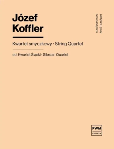 Józef Koffler: Kwartet smyczkowy - nuty na kwartet smyczkowy