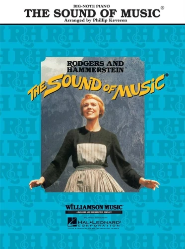 The Sound of Music (Big-Note Piano) - Richard Rodgers, Oscar Hammerstein - 9 piosenek z filmu Dźwięki muzyki - bardzo łatwe nuty na pianino dla początkujących