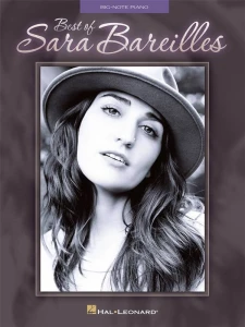 Best of Sara Bareilles (Big-Note Piano) - 10 piosenek - bardzo łatwe nuty na pianino dla początkujących