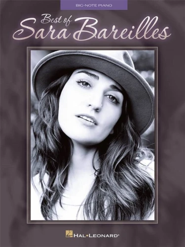 Best of Sara Bareilles (Big-Note Piano) - 10 piosenek - bardzo łatwe nuty na pianino dla początkujących