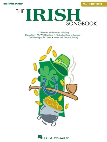 The Irish Songbook (Big-Note Piano) - 23 piosenki irlandzkie - bardzo łatwe nuty na pianino dla początkujących