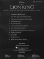The Lion King (Big-Note Piano) - Elton John, Hans Zimmer - 13 piosenek z filmu Król lew - bardzo łatwe nuty na pianino dla początkujących