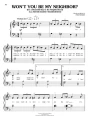 Favorite TV Themes (Big-Note Piano) - 22 tematy z seriali telewizyjnych - bardzo łatwe nuty na pianino dla początkujących