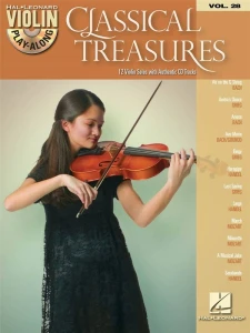 Classical Treasures - Violin Play-Along Volume 28 - nuty na skrzypce (+ płyta CD)